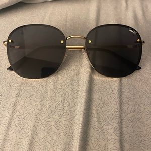 Quay jezabell rimless sunglasses